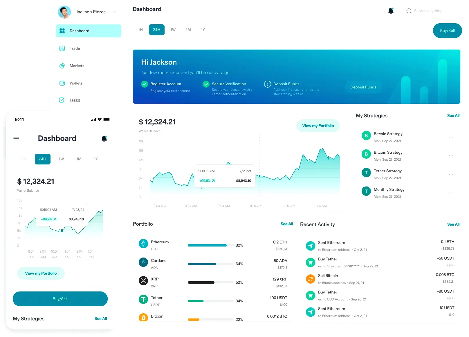 Neurshard automated trading